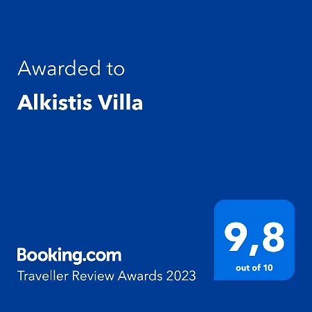 Alkistis With Amazing Sea View *